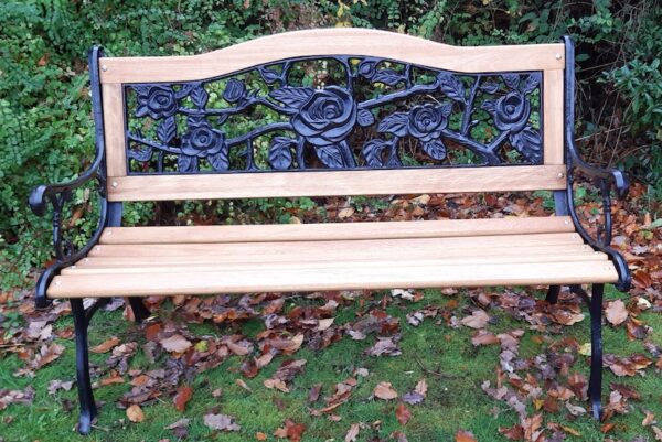 custom-cast-iron bench